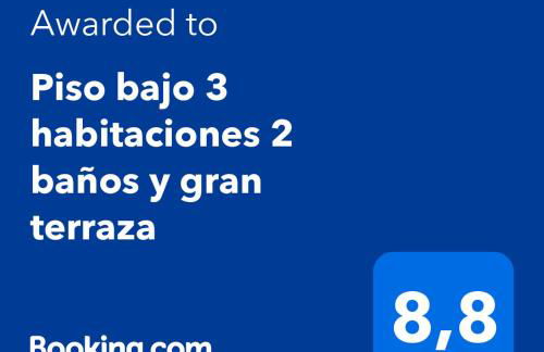 Piso bajo 3 habitaciones 2 baños y gran terraza - Foto 39