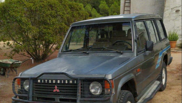 Listos para subirnos en el vehículo 4x4