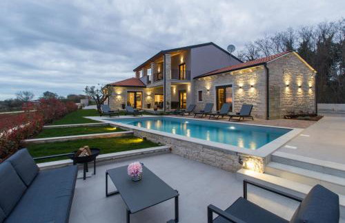 Villa Harmony for 8 people in Central Istria with 50 m2 private pool and sea view - Foto 11