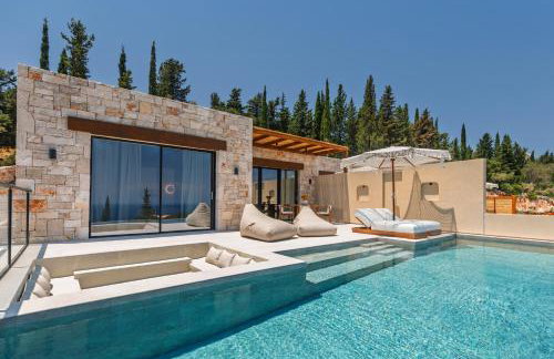 Nousa Villas, Private Luxury Retreat with Ionian Sea Views - By Villa Mana Gers - Foto 13