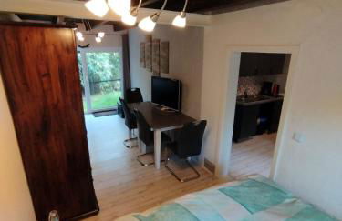 Blaues Haus - kleinere Doppelhaushälfte in Stadtkernnähe mit traumhaftem Bad und Küche - Foto 17