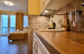 Apartament "Złoty relaks" tuż przy plaży z balkonem z widokiem na Hel i hamakami - Photo 10