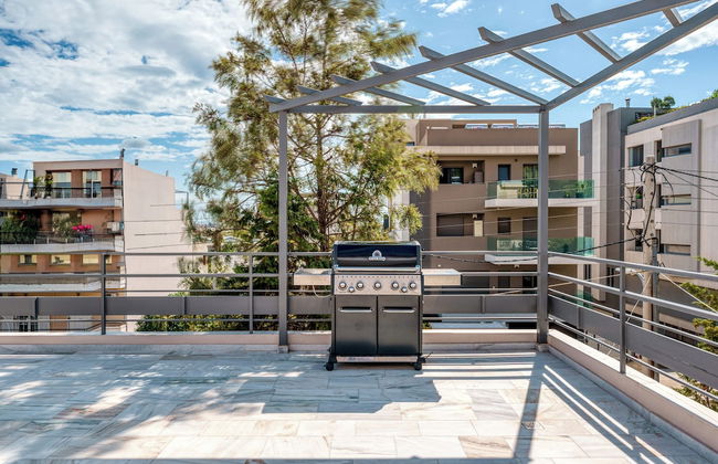 Alimos Luxury 3Bd w Outdoor Jacuzzi - Foto 66