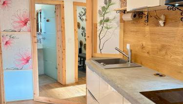 Ferienwohnung im Usseltal - Zirben Spa - Monheimer Alb - Altmühltal - Familie Geyer Daiting - Foto 3, stove