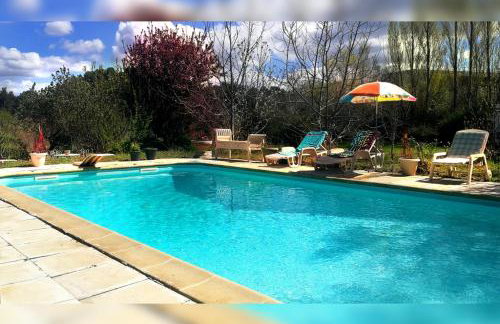 Studio cosy climatisé avec piscine et jardin cadre paisible - Foto 23