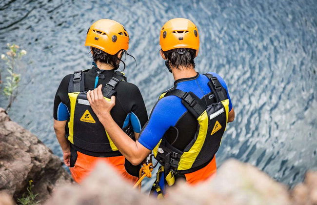 Canyoning dans le Paso de Vaqueros - Photo 2