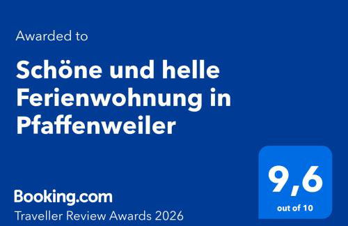 Schöne und helle Ferienwohnung in Pfaffenweiler - Foto 2