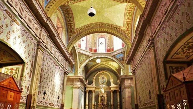 Excursión a Real de Asientos y Tepezalá - Foto 5, Interior de la iglesia de Nuestra Señora del Refugio