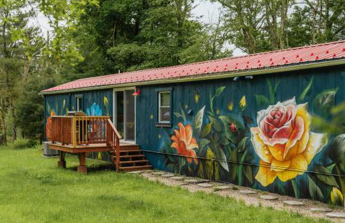 Mural Art Cabin With Pond And Hot Tub - Foto 20
