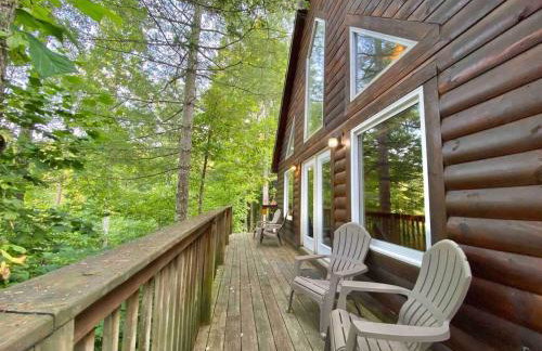 14 Guest 7 Bed 4 BR Lakefront Cabin w Hot Tub - Foto 46