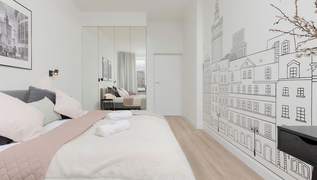 Warsaw Panorama Apartment by Renters - Foto 5, Habitación