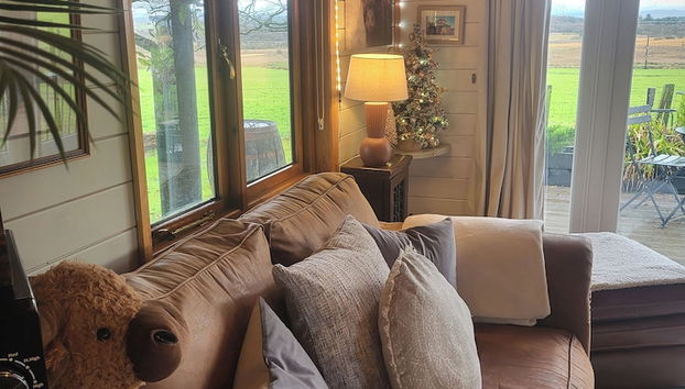 Cosy Wood Cabin in Rural Area Near National Park - Foto 4, Zona de estar