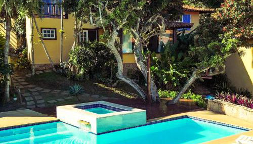 Casa em João Fernandes, 5 min a pé até a praia - Foto 2, Garden, sunbed, Garden view