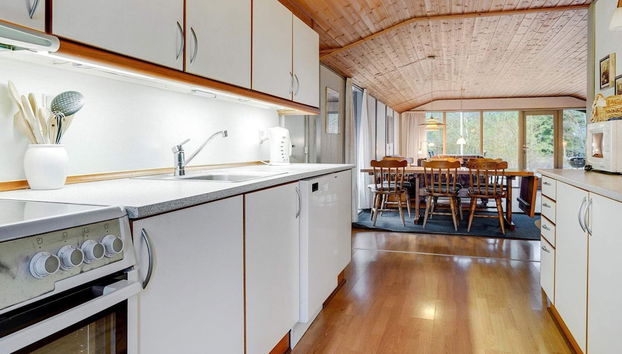 6 Person Holiday Home in Albaek - Foto 5, Cocina privada
