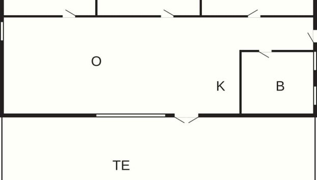 6 Person Holiday Home in Nexo - Foto 2, Plano