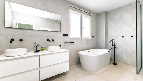 Casa Familiar 9 Pax, Smart TV, Centro, Playa, Café, AC - Foto 5, towels, Shower