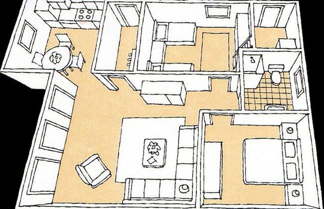 Bungalow im Feriendorf Uslar mit Gartenterrasse - Foto 13