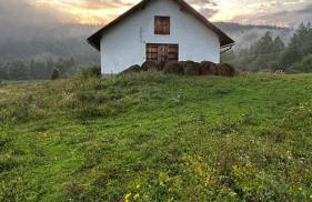 Nad Mikowym Potokiem - wydzielona część drewnianego domu z osobnym wejściem i ogrodem - Foto 48