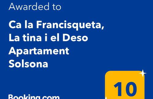 Ca la Francisqueta, La Tina i el Deso Apartament Solsona - Photo 17