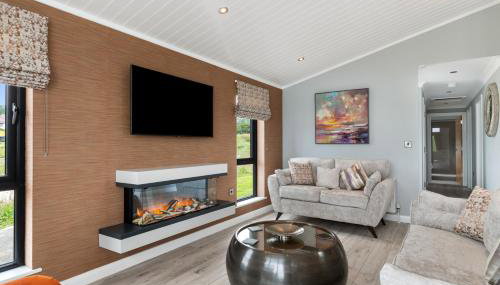 Ael-Y-Bryn - Luxury Lodge, Hot Tub, Three En-Suite Bedrooms - Foto 4