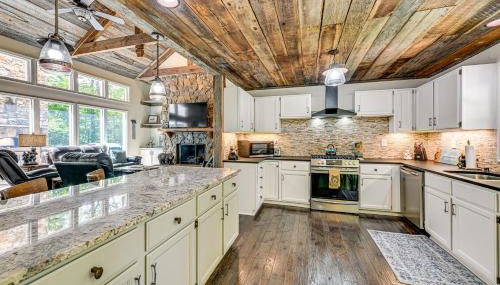 Outdoor Fireplace and Views Mountain Bearadise - Foto 5