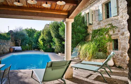 Mas piscine exposition sud Proche Uzès - Foto 3