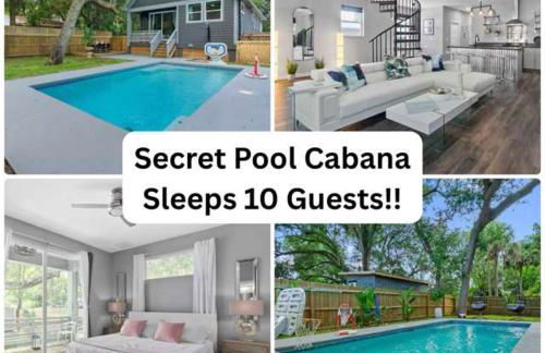 Secret Pool Cabana- Mins to Downtown and Beach - Foto 1