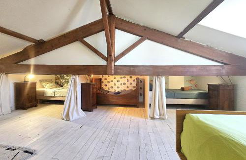 Magnifique ferme rénovée et sa piscine écologique - 15 personnes - 7 chambres - Foto 15