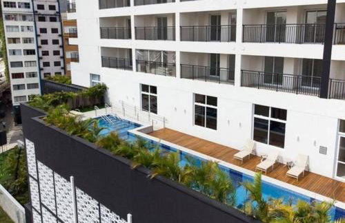 Flat sensacional 5 pessoas em condomínio moderno 2 suites climatizados - Foto 39