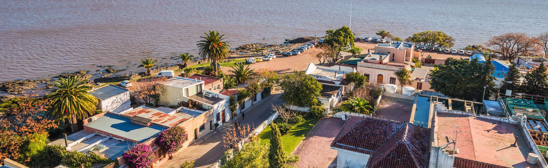 Autobus turistico di Colonia del Sacramento