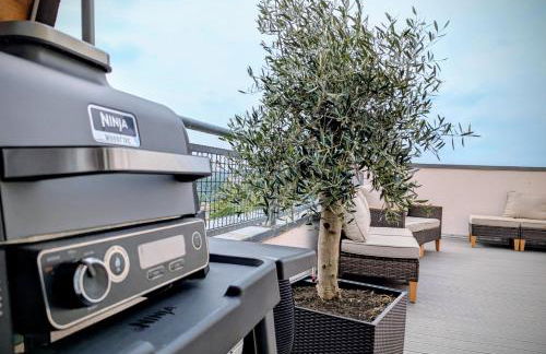 Exklusive Familienoase mit Dachterrasse und Sauna - Foto 30