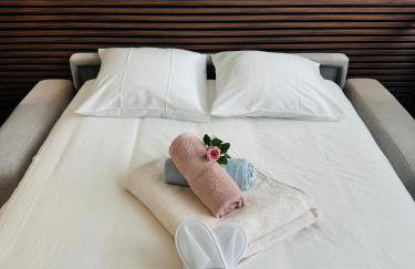 Studio romantique avec jacuzzi privé - aperçu mer - terrasse - parking gratuit - Photo 14
