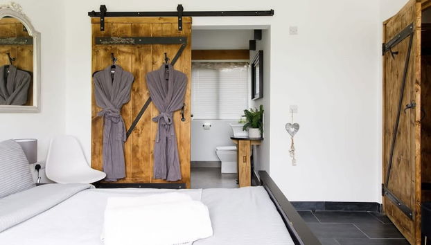 Rural Lodge Retreat With Hot Tub - Foto 2, Habitación