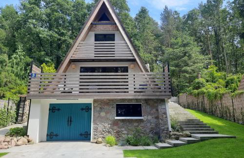 Dom nad Jeziorem Bory Tucholskie Pomost Łódka - Foto 1