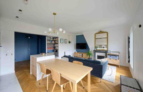 Marais - Parents Suite & Kids Room with Park View - Foto 7