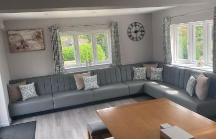 Amber Lodge with private hot tub - Foto 25