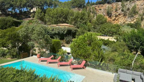 Belle villa provençale avec piscine privée - Photo 1, Garden, sunbed