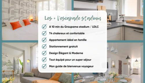 L'Escapade Stadium - T4 familial climatisé - Photo 3