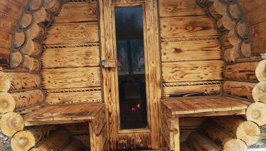 Domki nad rzeką w Komańczy - Foto 4