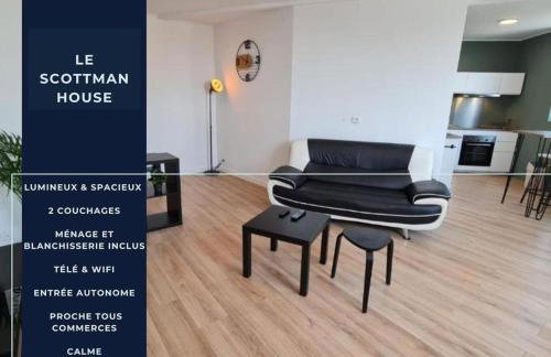 Le ScottmanHouse - Appartement privé - Centre ville - Gare - Wi-Fi - Foto 1