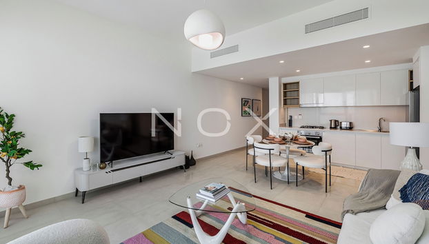 Vibrant 1BR Haven Downtown Views 2 T1 - Foto 4, Zona de estar