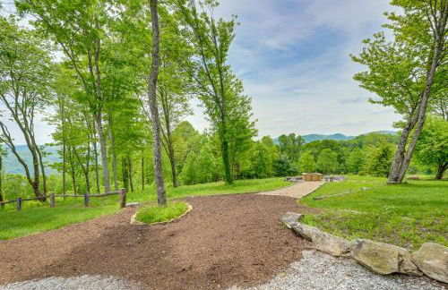 On 22 Acres! Mtn-View Cullowhee Craftsman Retreat - Foto 35