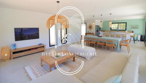 Villa moderne Giens proche plage piscine climatisation Wifi By HC - Foto 2