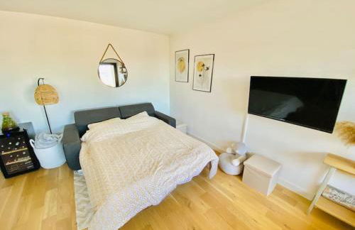 Appart lumineux 2 chambres - quartier calme au pied du métro - Foto 11