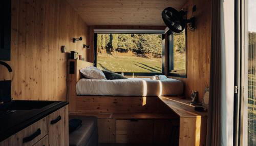 Parcel Tiny House Barroux, entouré par les lamas près du Mont Ventoux - Foto 5