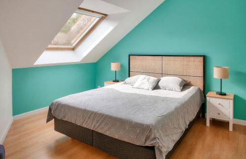 Jardin et piscine - 1km de la plage de Mousterlin - Foto 18