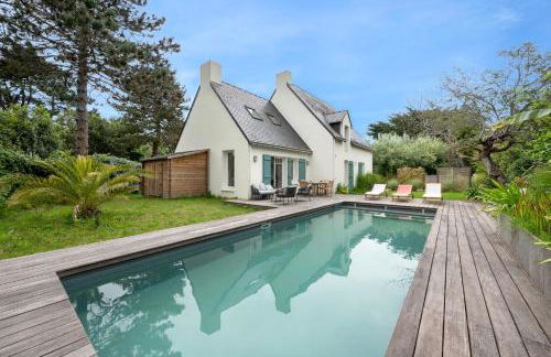 Maison pour 8 - Piscine chauffée - 100m de la plage - Foto 7