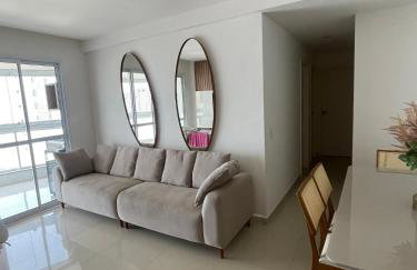 Apartamento Praia do morro 3 quartos totalmente equipado com ar condicionado duas vagas garagem privada Vem conhecer Guarapari uma das praias mais maravilhosas que a praia do morro - Foto 17