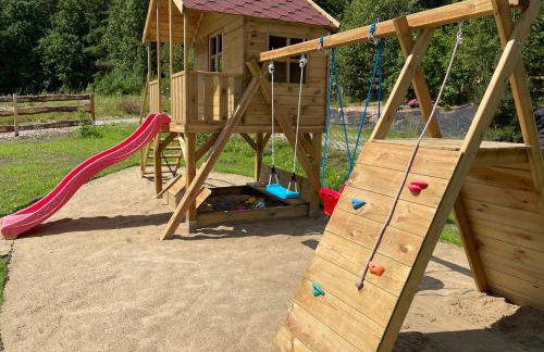 Na Kaszubskim Wzgórzu z sauną i banią - Foto 28