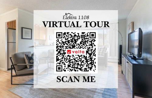 Vibrant Downtown, King Bed, Work Desk & Kitchen - Foto 25